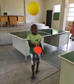 Table Tennis Programme for Sandy Bay Youth