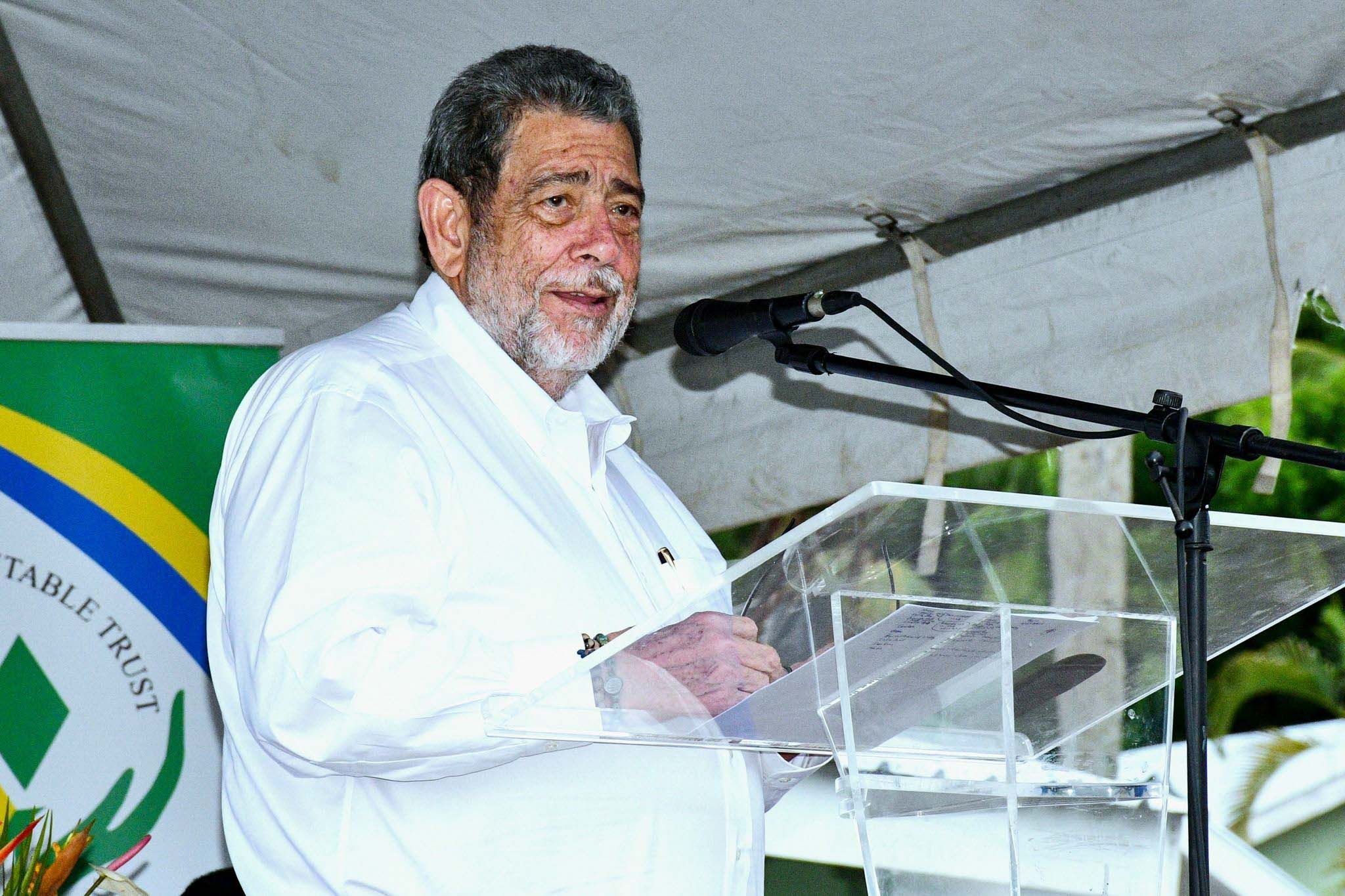 Prime Minister Ralph Gonsalves